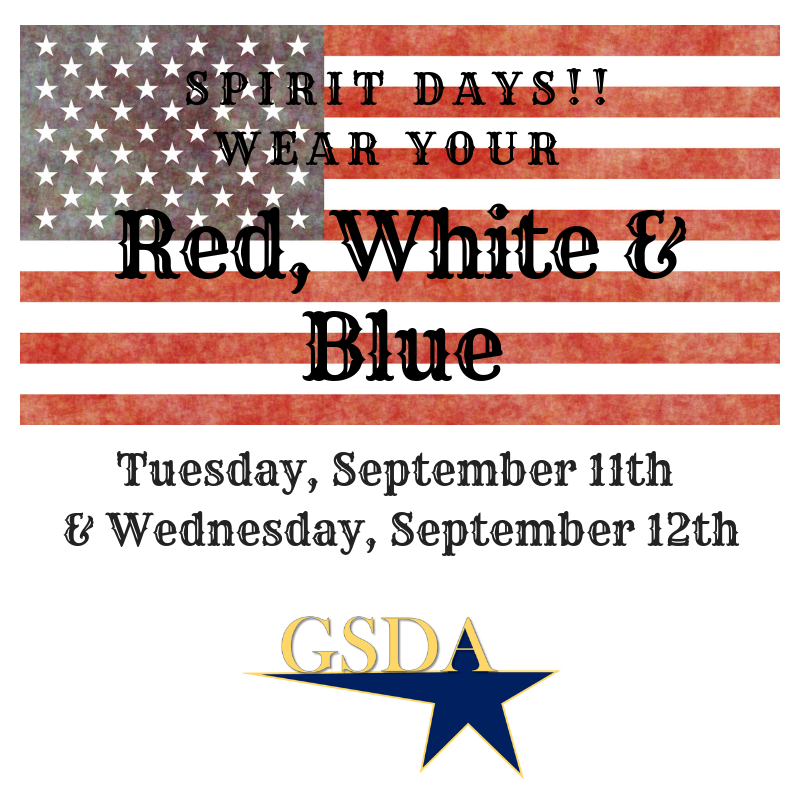 Wear yyour Red White and Blue